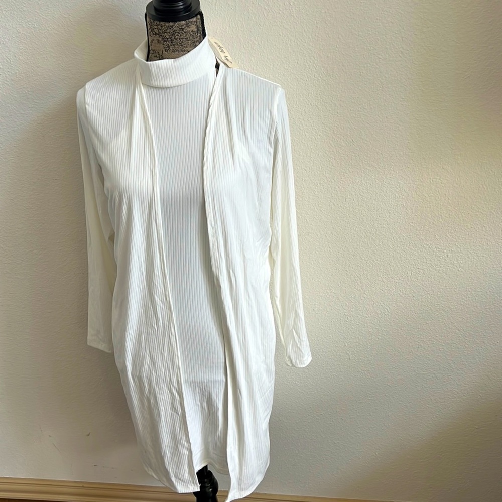 Ladies white dress